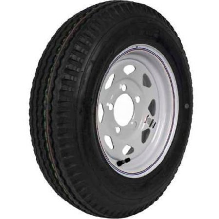 MARTIN WHEEL CO. Martin Wheel 530-12 LRC Trailer Tire & Custom Spoke Wheel Assembly DM452C-5C-I